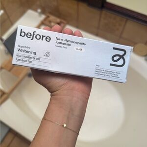 NWT Nano-Hydroxyapatite Before Whitening Toothpaste